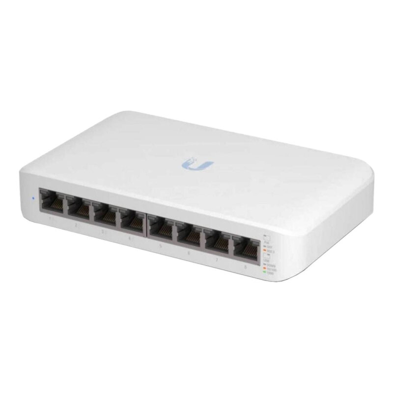 Коммутатор PoE Ubiquiti UniFi Switch Lite 8 PoE (USW-Lite-8-PoE) 1G RJ45