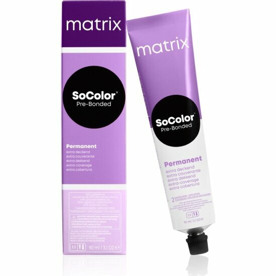 Краска для седых волос Matrix Cosmetics Matrix SoColor Extra Coverage, 510G оч-оч светлый блонд золотистый