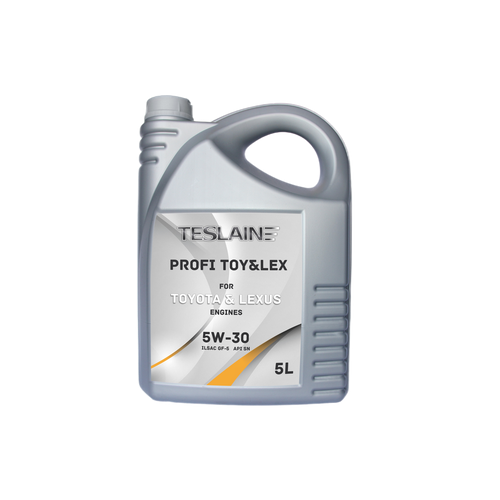 Масло моторное для Toyota и Lexus TESLAINE PROFI TOY&LEX 5w-30 синтетика 5 лит.