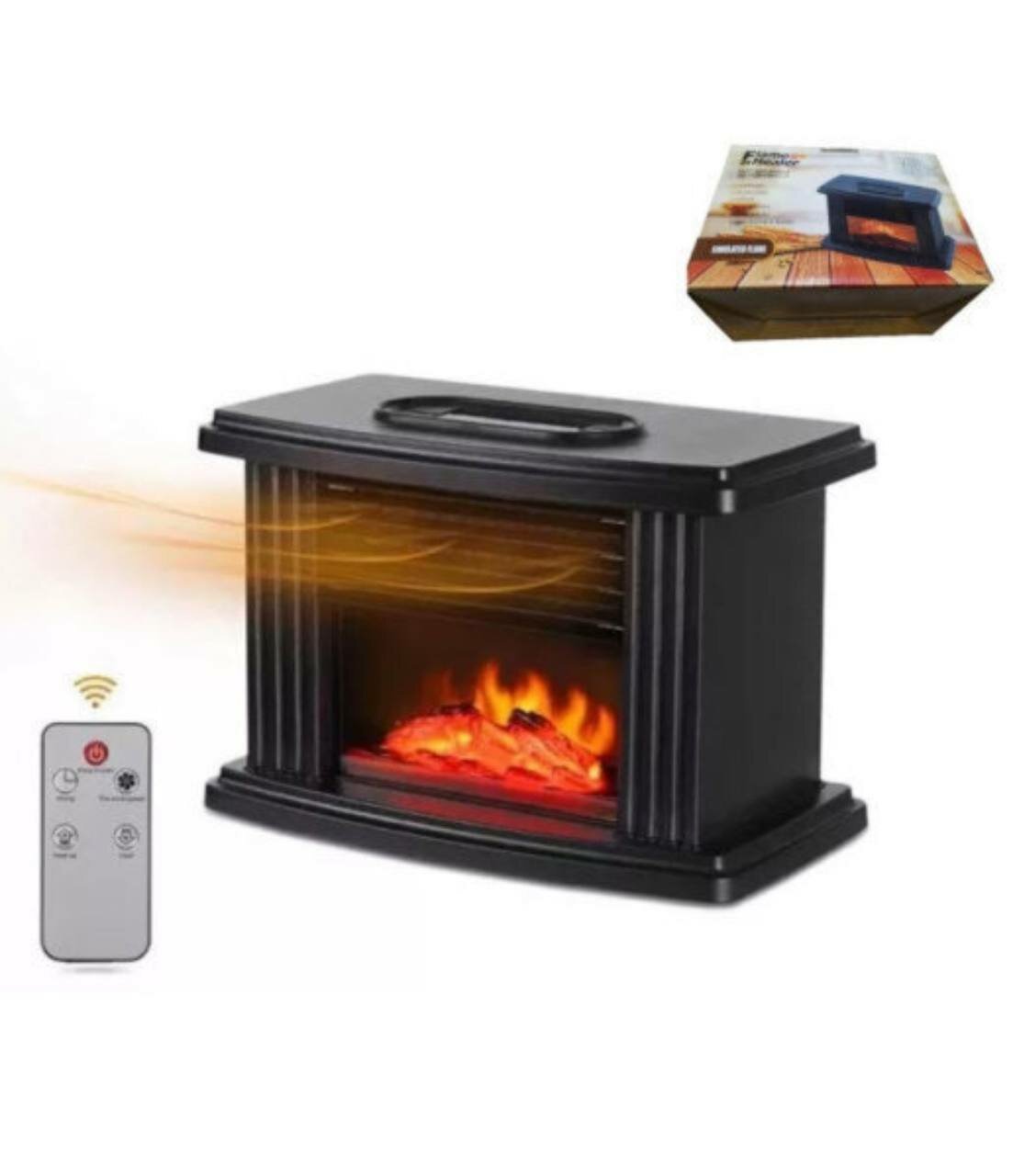 Обогреватель портативный Flame Heater / Электрокамин мини обогреватель - фотография № 6