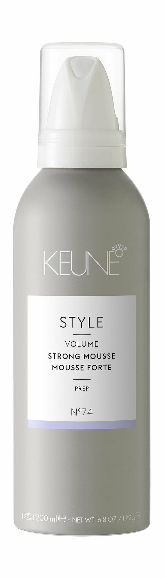 Мусс сильной фиксации Keune Style Strong Mousse N°74 200 мл .