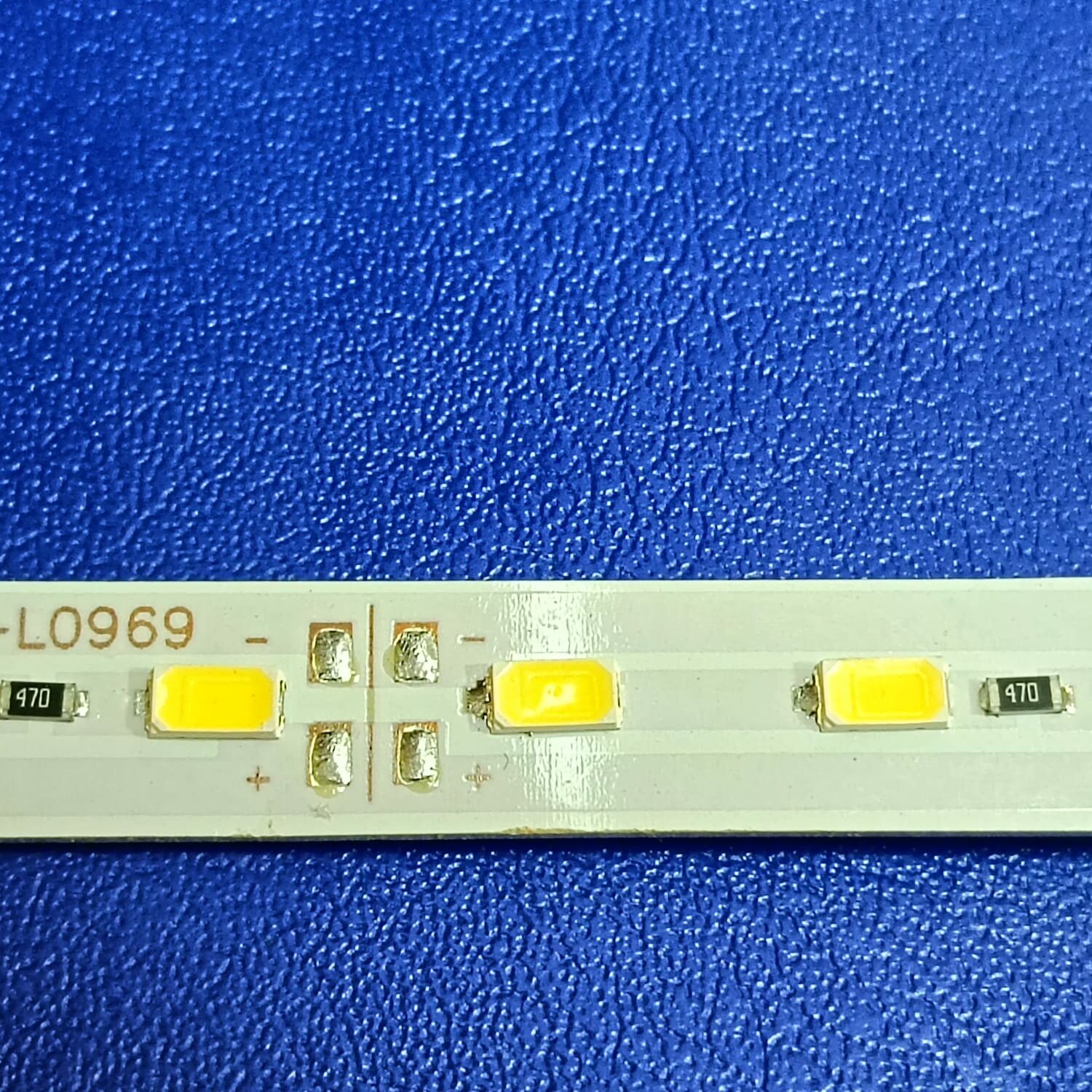 3шт Светодиодный модуль 1м 5730 5000K 72 LED 0,2W 12V 0,60А - фотография № 3