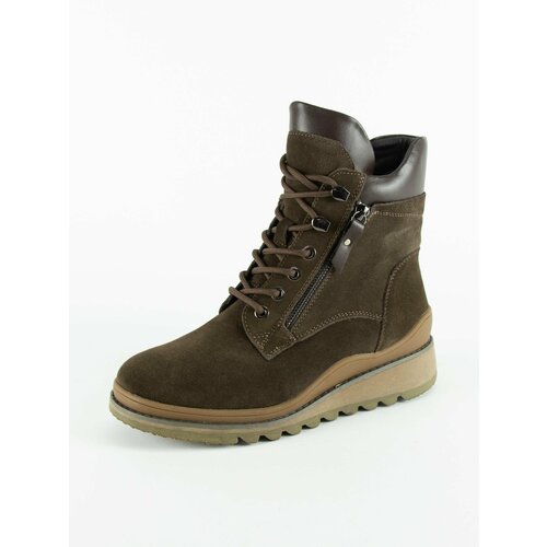 фото Ботинки madella, размер 41, коричневый