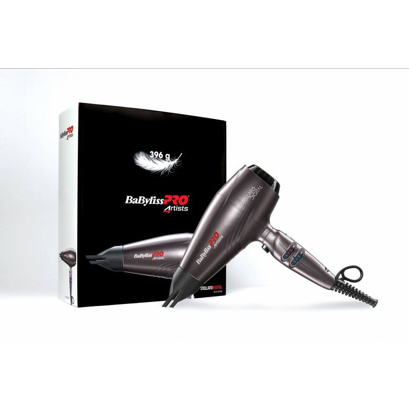 Babyliss Фен 2400Вт с ионизацией и 3 насадками + глушитель и диффузор 1 шт (Babyliss, ) - фото №14