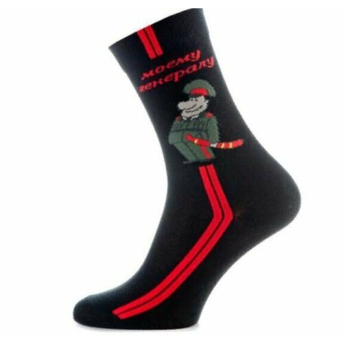 фото Носки , размер 27-29, черный нет бренда