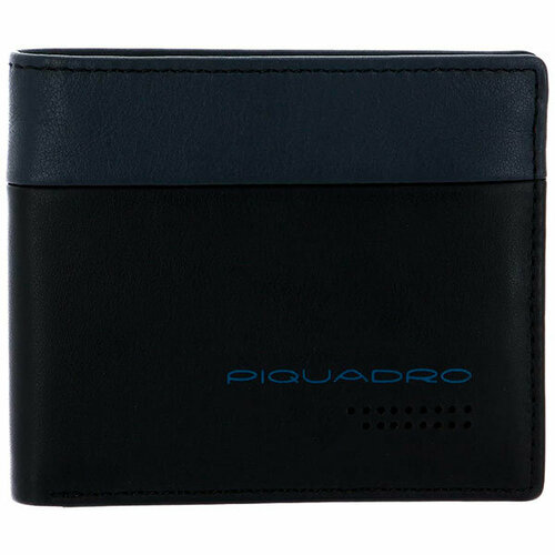 фото Кошелек piquadro, черный/серый