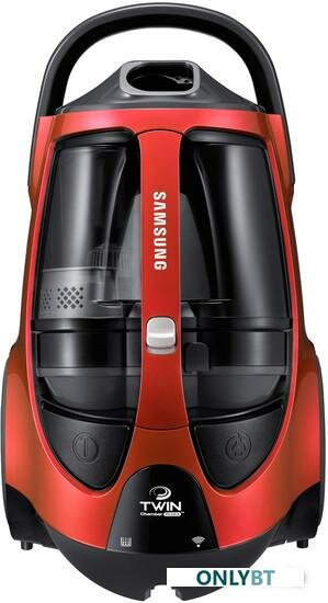 Пылесос Samsung VCC885HH3R/P, бордовый