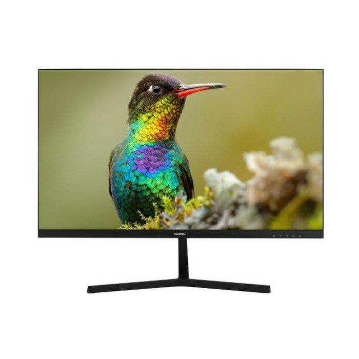 SANC Монитор SANC M2453, 23.8", IPS, 1920×1080, 75Гц, 5 мс, D-Sub, HDMI, чёрный