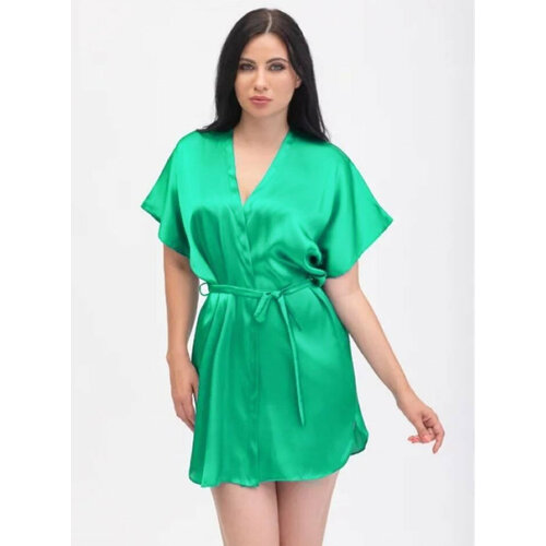 фото Халат belweiss, размер 46/48 ru, зеленый