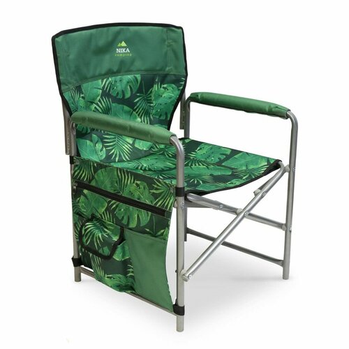 Кресло Ника КС2 тропические листья темный