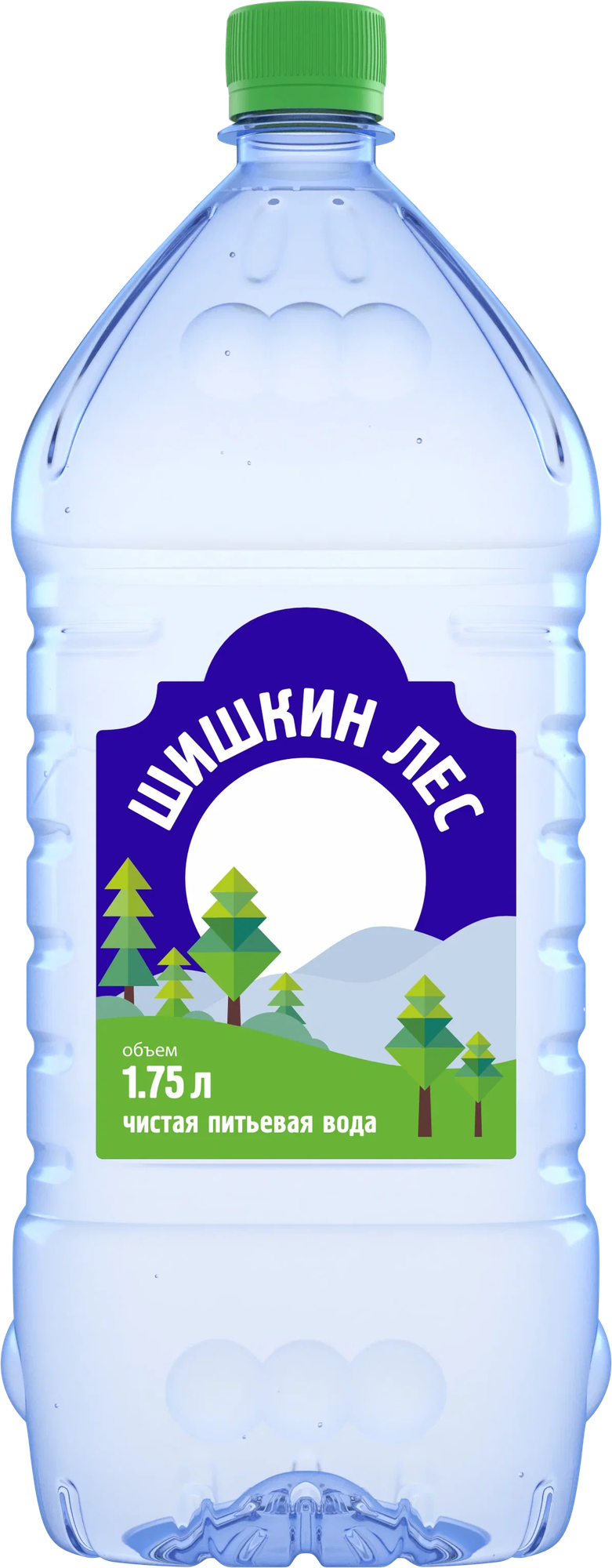 Вода Шишкин лес, негазированная, слабоминерализованная, 1,75 л