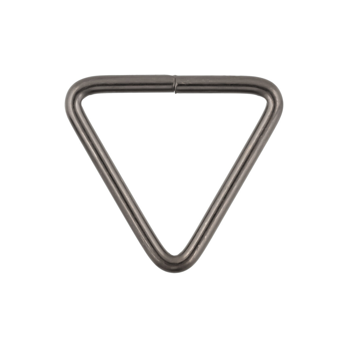 Фурнитура сумочная металл Gamma GH 09/35 Рамка разъемная треугольная 27 х 40 мм №06 под черный никель