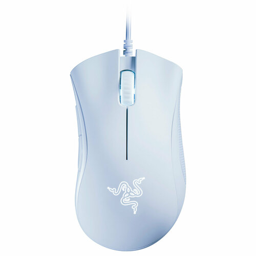 Игровая мышь Razer DeathAdder Essential USB, white razer deathadder essential white ed gaming mouse 5btn