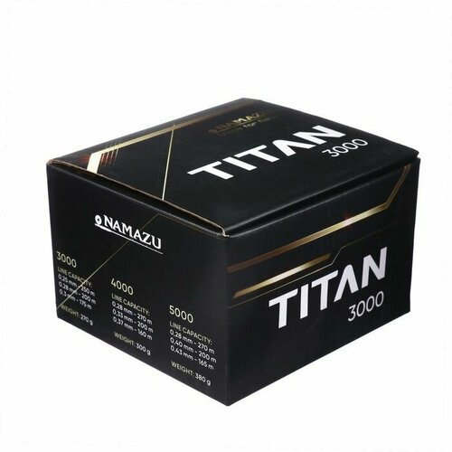 фото Катушка безынерционная namazu pro titan ti3000 , 6+1 подш, металлическая шпуля