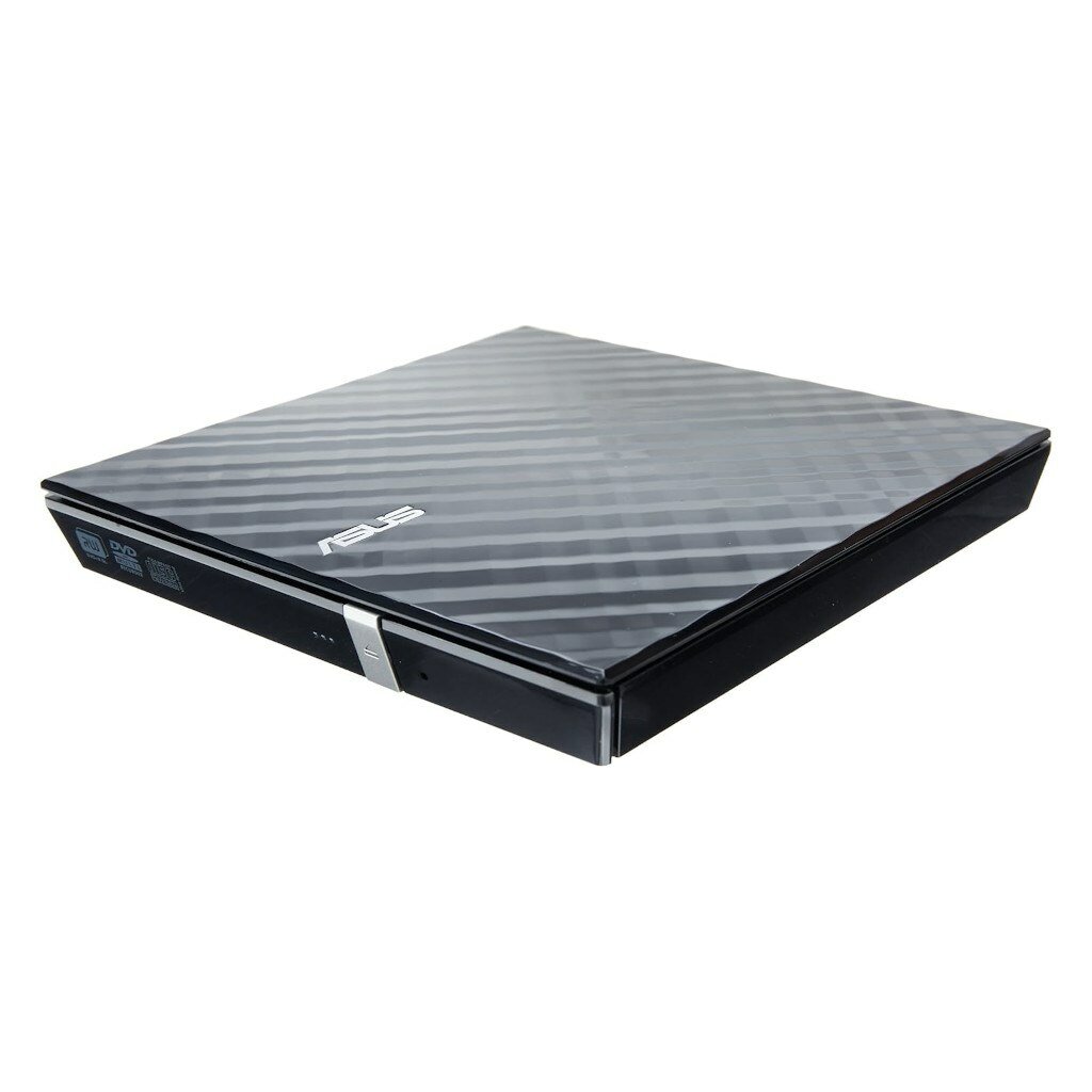 Внешний DVD±RW ASUS SDRW-08D2S-U LITE/BLK/G/AS USB, Black, Slim, питание от USB