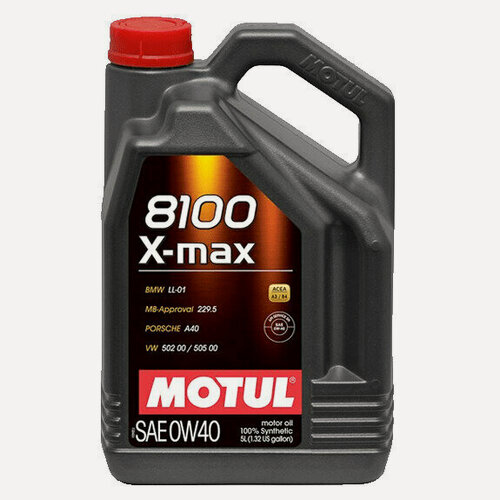Изображение товара Моторное масло Motul 8100 X-MAX 0W40 5л