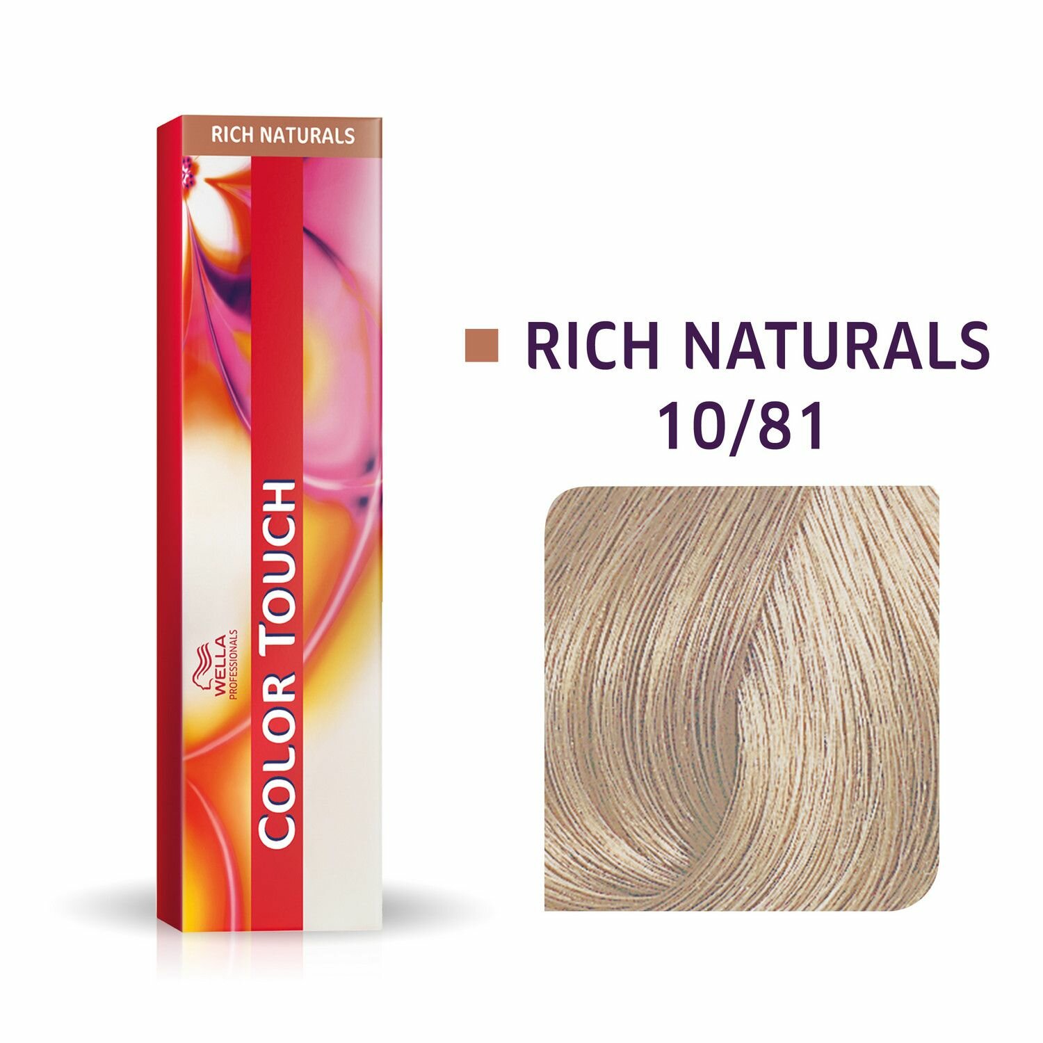 Оттеночная краска для волос Wella Professionals Color Touch 10/81 нежный ангел