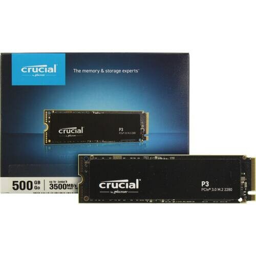 Накопитель SSD Crucial P3 500Gb (CT500P3SSD8) - фото №11