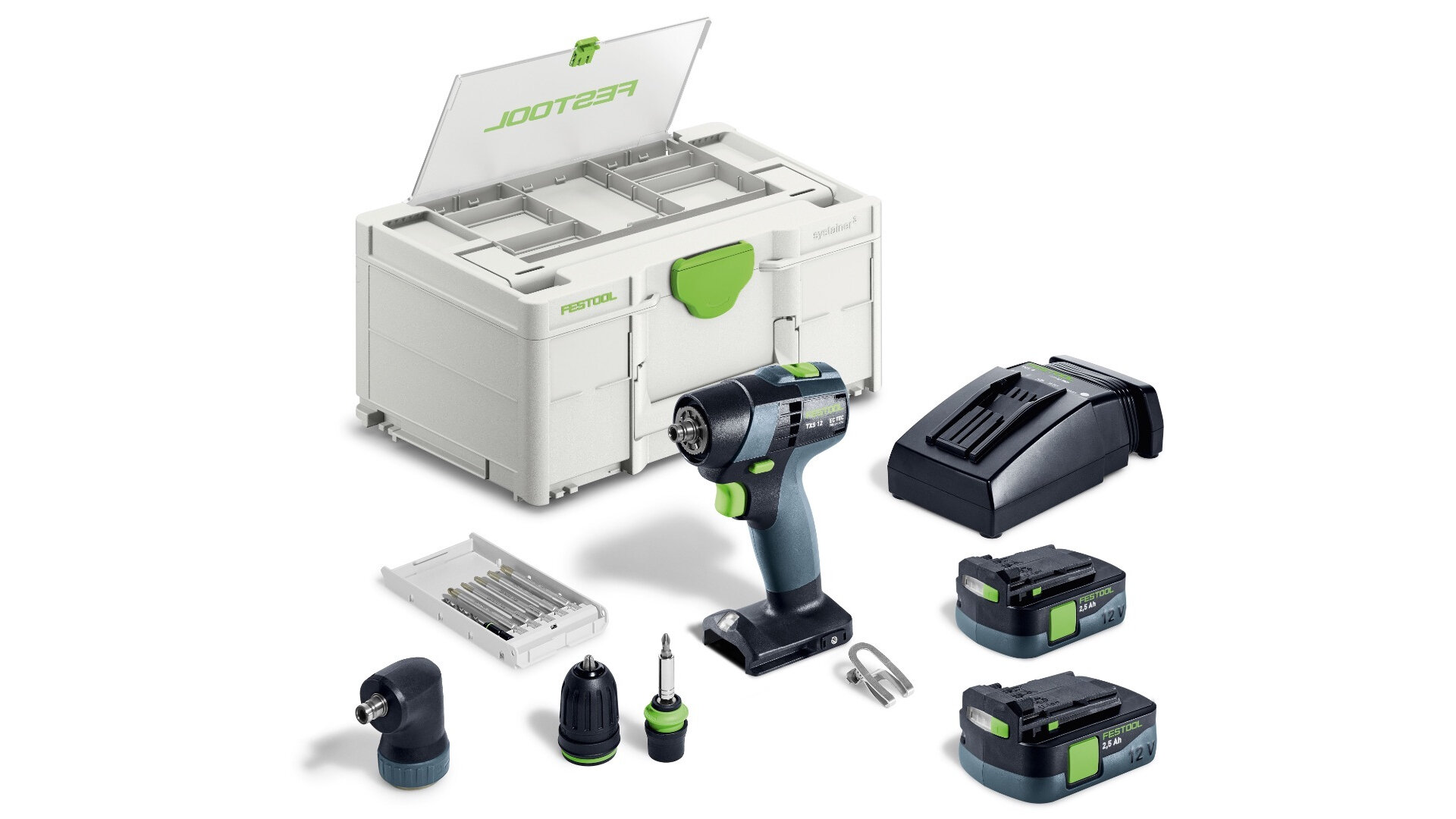 Аккумуляторная дрель-шуруповёрт Festool TXS 12 2,5-Set