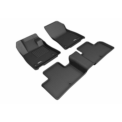 Коврики салона Sotra 3D Lux для Infiniti QX50 II 2018- черные. Артикул ST 74-00685