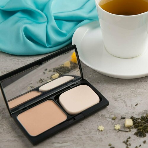 Компактная пудра основа-вуаль UTP La PRECIA Veil Compact Foundation Yellow Beige