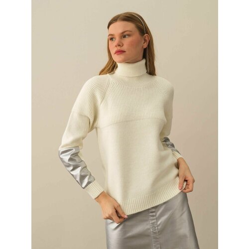 фото Свитер xint, размер l, бежевый