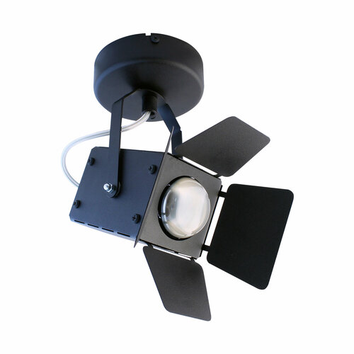 Светильник трековый настенно-потолочный Кино черный 2015₽