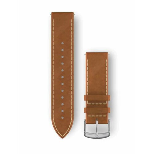 Quick Release Bands 20 mm Tan Italian Leather with Silver Hardware 1080000₽