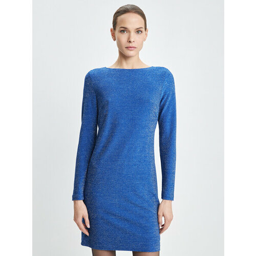 фото Платье zarina, размер l (ru 48)/170, синий