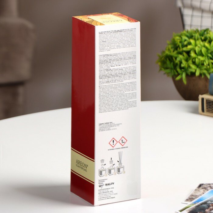 AREON Диффузор ароматический, золото / HOME PERFUME STICKS EXCLUSIVE SELECTION Aurum 150 мл - фото №6