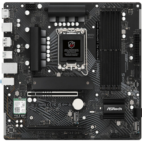 Материнская плата Asrock B760M PG LIGHTNING WIFI 2015200₽