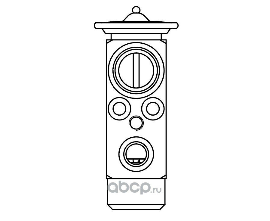 Luzar клапан расш. кондиционера (трв) для а/м opel astra h (04-) 1.6i/1.8i (ltrv 2129) ltrv2129