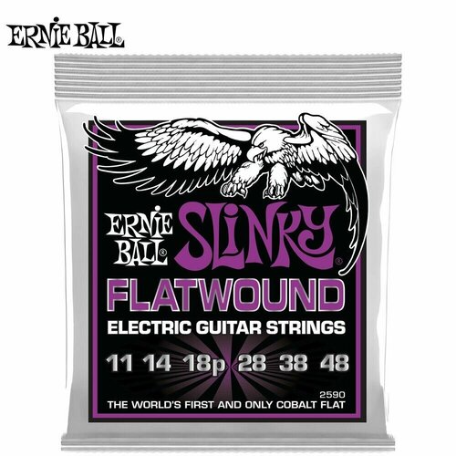 Комплект струн для электрогитары ERNIE BALL 2590 струны для электрогитары ernie ball 2250 power slinky classic rock n roll pure nickel 11 48