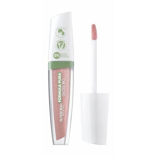 DEBORAH MILANO Блеск для губ Formula Pura Gloss Bio, 4,5 мл, 03