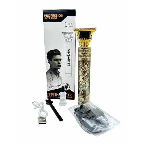 Триммер для стрижки волос бороды и усов Trimmer vinTage T9 Professional 772₽