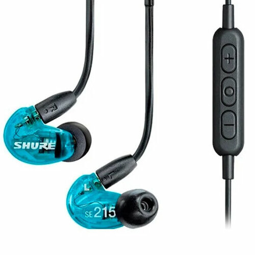 Наушники Shure SE215, синий