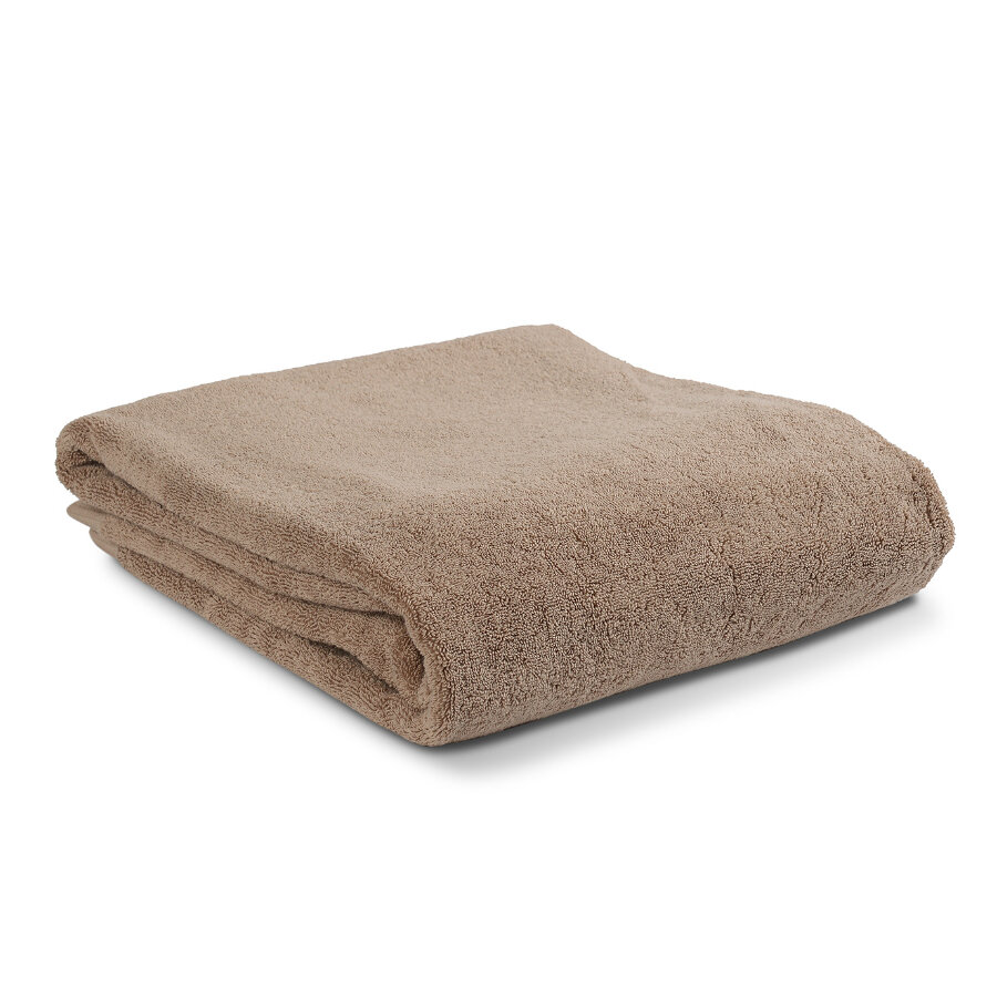 Полотенце банное коричневого цвета из коллекции Essential, 70х140 см Tkano - фото №16