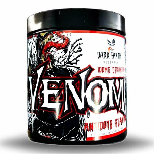 фото Предтренировочный комплекс "venom" от бренда "dark earth". вкус "antidote"