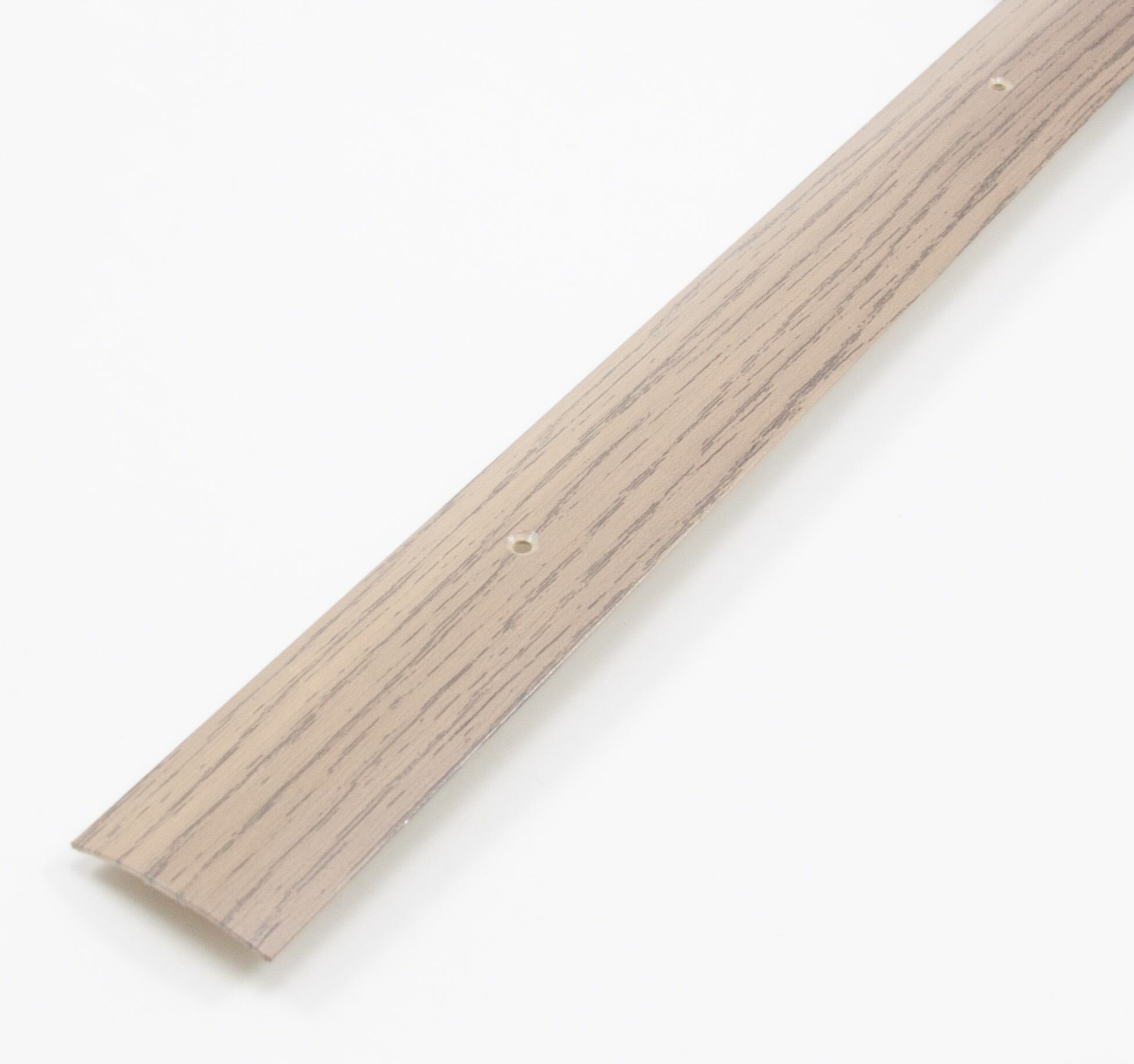 Порог алюминиевый прямой Орех седой 40мм х 09м