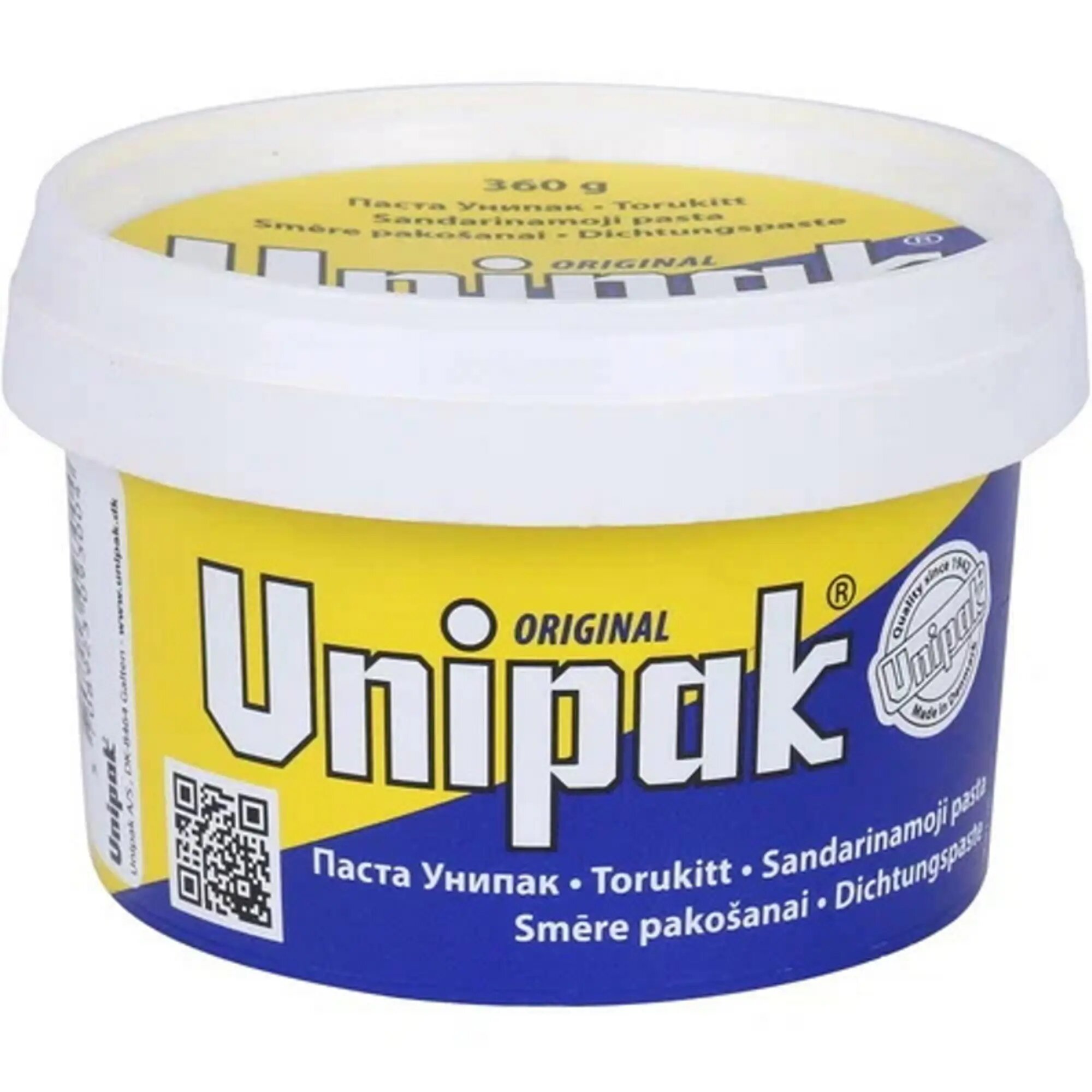 Паста для уплотнения резьбовых соединений Унипак UNIPAK 360 гр