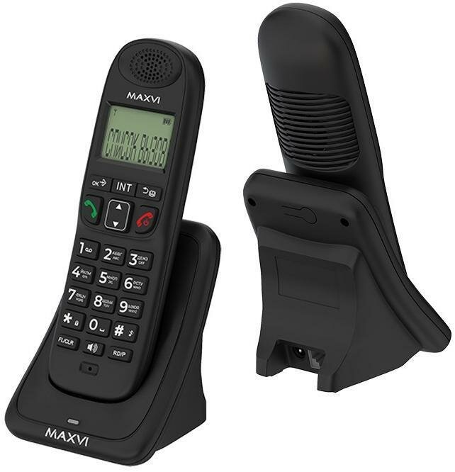 Радиотелефон Maxvi AM-01 Чёрный