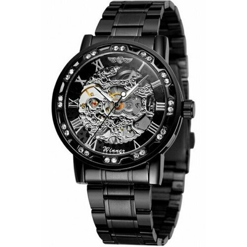 фото Наручные часы winner, черный