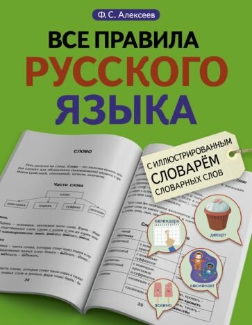 Все правила русского языка с иллюстрированным словарем словарных слов - фото №3