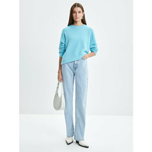 фото Джинсы zarina, размер m (ru 46)/170, голубой