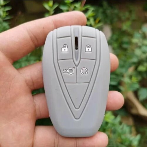 Силиконовый чехол для ключа Changan CS35PLUS CS35 CS55 CS75 Eado UNI-T UNI K Серый tpu pu car remote key case cover shell fob for changan cs35plus cs35 cs15 cs75 cs95 cx20 cs1 cv1 alsvin v7 raeton 2018 cs55 cx70