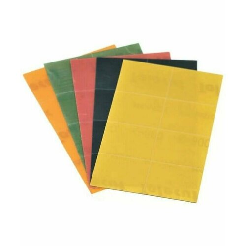 Набор самоклеящихся шлифовальных листов Kovax Tolecut K800/1200/1500/2000/3000 29х35 мм (по 8 шт.)