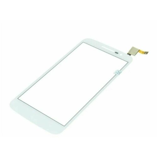 Тачскрин (сенсорное стекло) для Alcatel 7044 (POP 2 Premium) белый