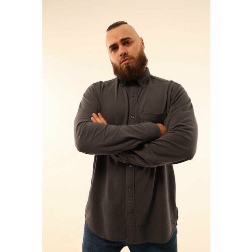 фото Рубашка gant, размер m, коричневый