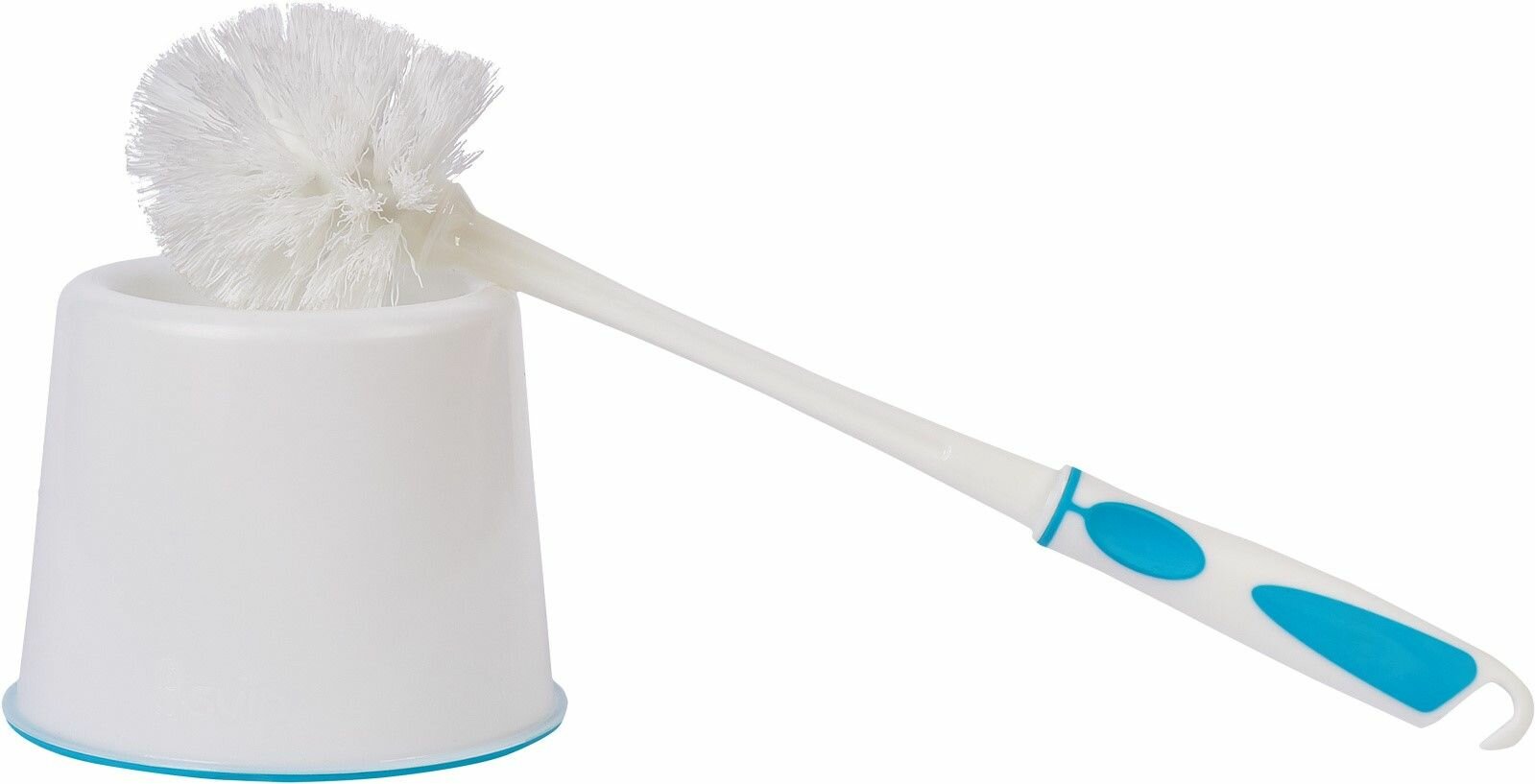 Ершик Svip Софтэль (SV3084БЛБРЗ) белый/бирюзовый 16 шт./кор. - фото №6