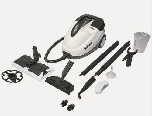 Изображение товара Пароочиститель BORT BDR-2300-R 2100 Вт, белый/черный